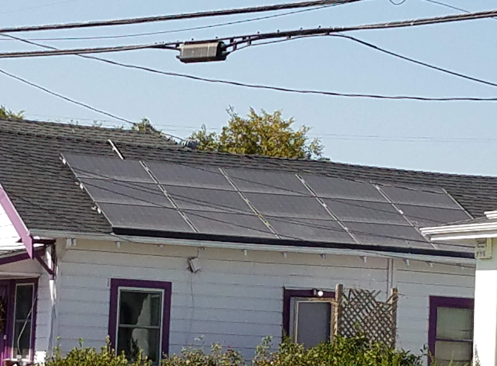 Solar Array on House